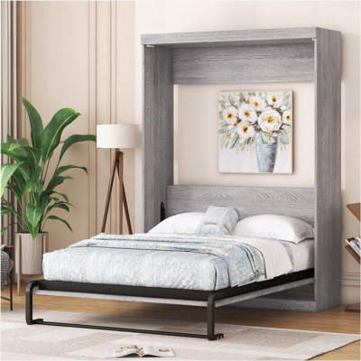 Solid Wood+MDF Murphy Bed