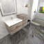 Ensemble de meuble-lavabo mural simple 49 po Moreno Bailey-87461407