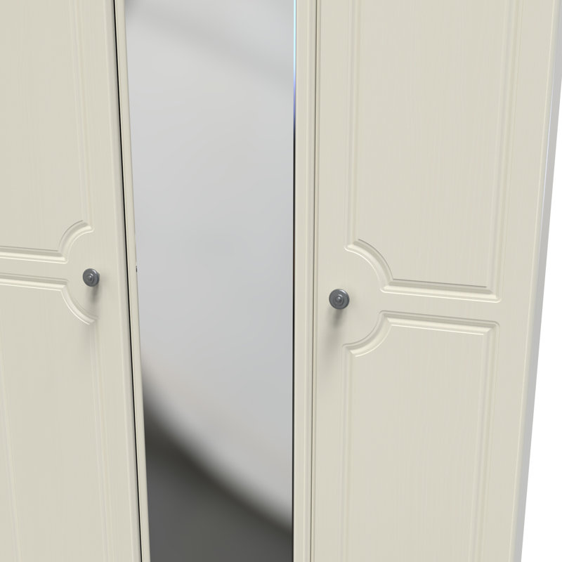 Adala Manufactured Wood Wardrobe, Cream Ash