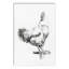 « campagne coq sketch », reproduction d’art sur toile-22828505-22828510
