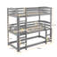 90 X 190cm Bunk Bed-1509836736