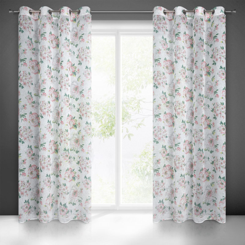 Aeralynn Semi Sheer Curtains Single Panel