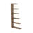 Modern 5 Tier Ladder Bookshelf Organizers, Narrow Bookshelf For Small Spaces Office Furniture Bookcase