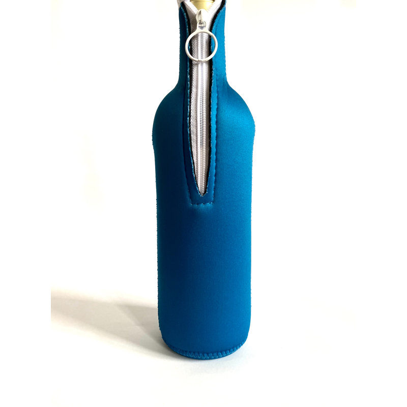 Gold Brass Stainless Steel Bar Tool, Blue