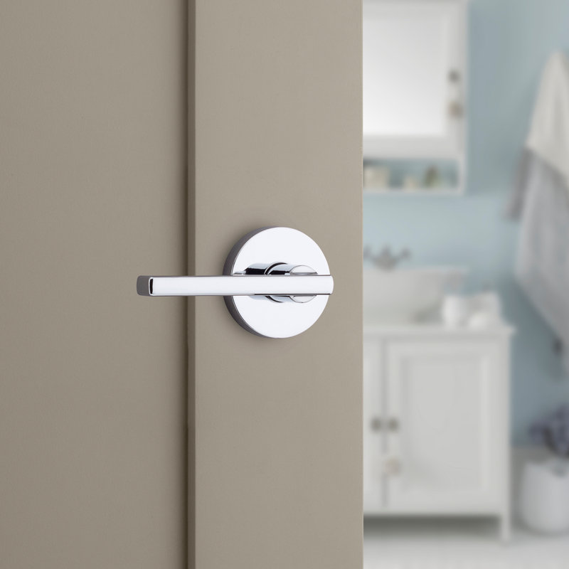 Halifax Bed/Bath Lever in Polished Chrome