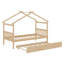Lit en bois avec couchette-732680307