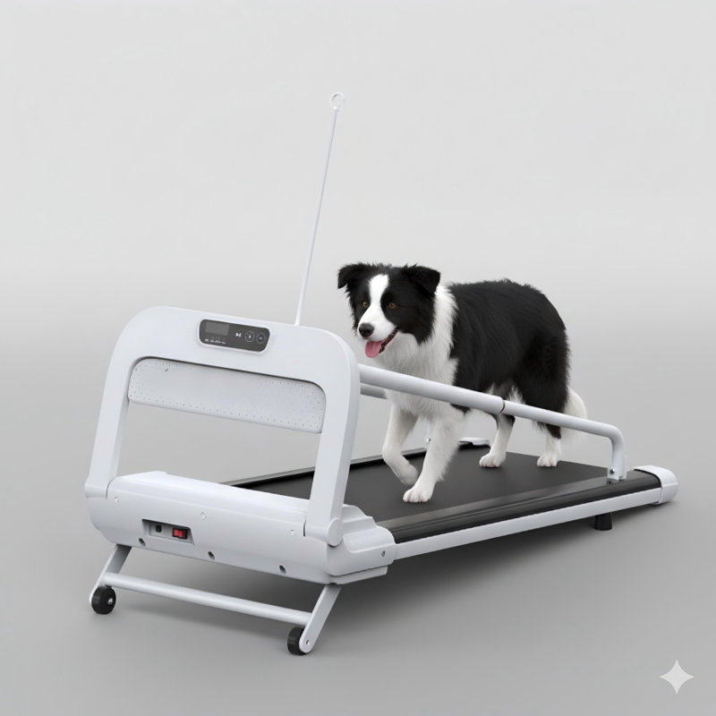 Tapis roulant intelligent pour animaux de compagnie, version 2025, fonctionne silencieusement avec contrôle de vitesse variable, idéal pour les petits et moyens chiens