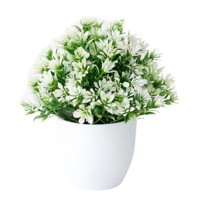 Centre de table fleurs en pot