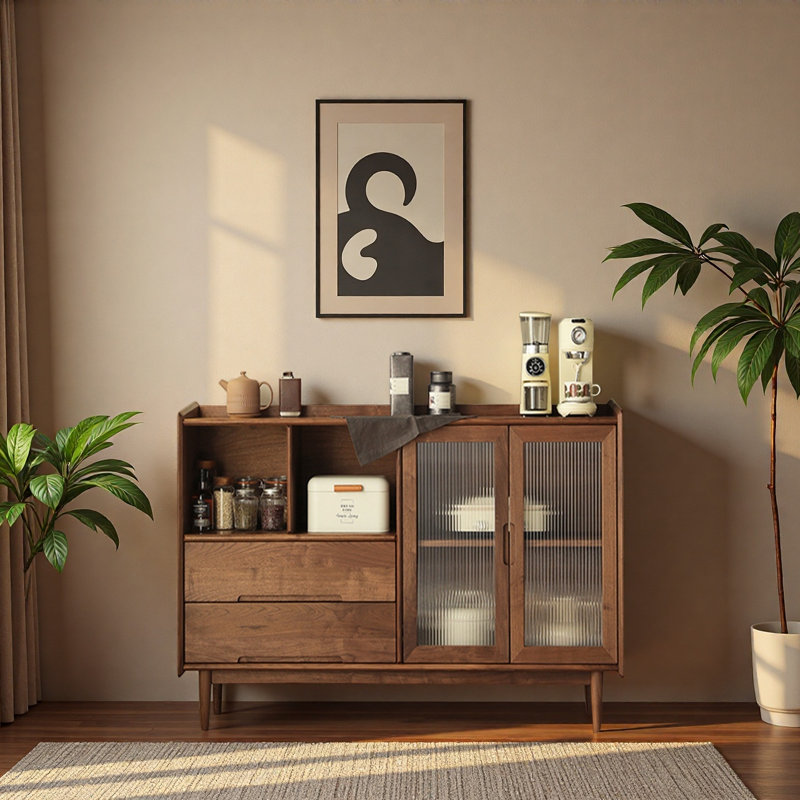 Armoire décorative simple et multifonctionnelle, H 34,65 po x l 49,61 po x P 15,75 po