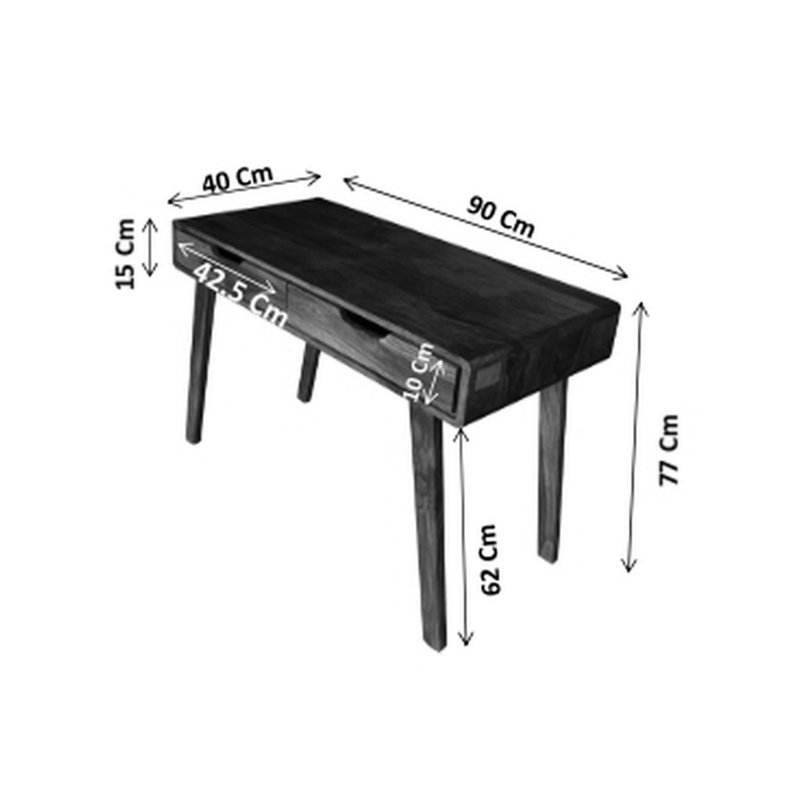 Malmö 2 Dressing Table