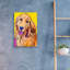  «Molly» par Pat Saunders-Art mural en verre acrylique blanc, 16 po x 24 po-1055457895