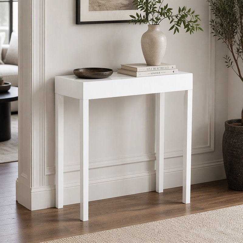 Console moderne, table basse