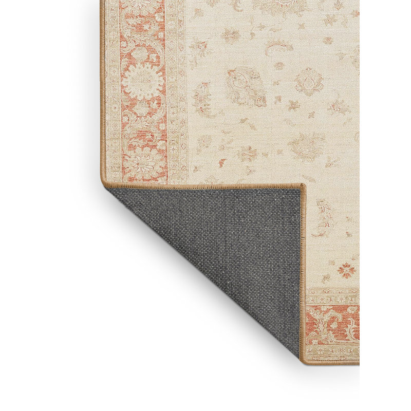 Tapis traditionnel brun / beige Grumium, Rectangle 8 pi x 12 pi