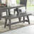 Sturdy Wood Dining Bench