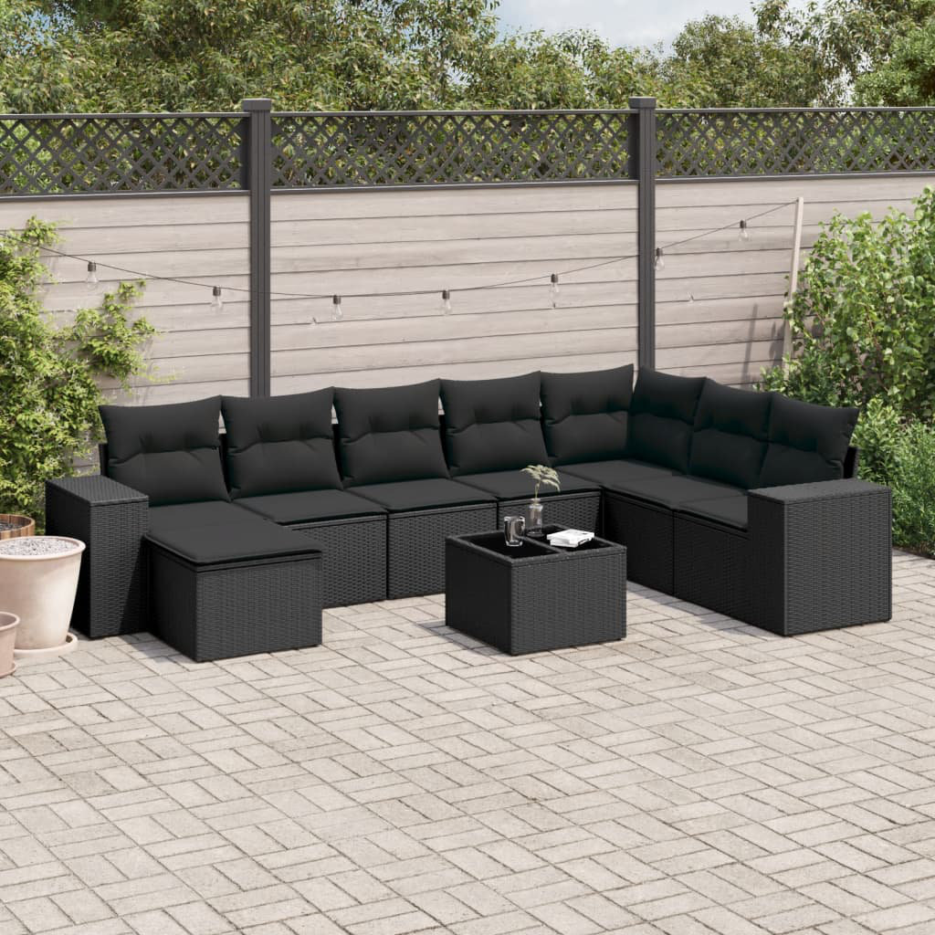 Gartensofa mit Kissen