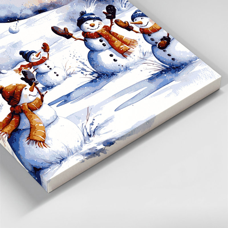 Art de toile sur toile bleue, H 20 po x l 24 po