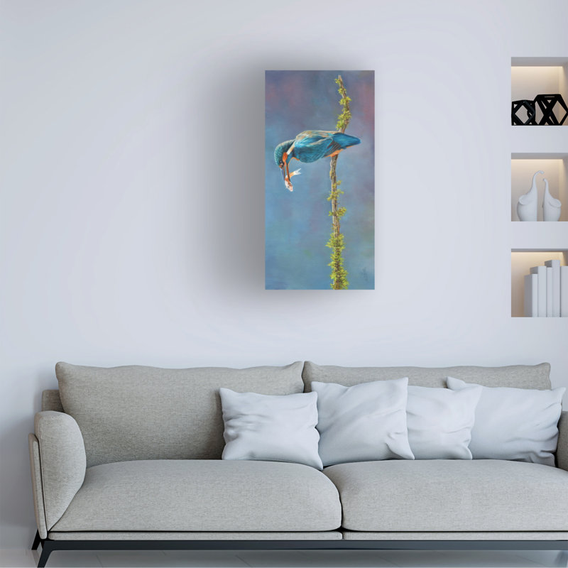 Art sur toile David, H 10 po x l 19 po