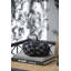 Décoration de citrouille noire 8,3 po x 8,3 po x 6,7 po, pour la décoration d'Halloween des Fêtes
