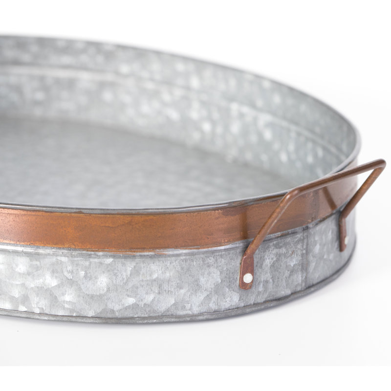 Henke Metal Tray, 3.5" H x 12.25" W x 19.25" D
