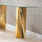 Glass Top Console Table-1732050346