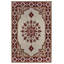 Tapis marocain beige en coton et polyester à imprimé numérique Nancy Collection-846028359