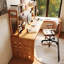 Bureau en bois massif en L Burlywood-924099468-924099471