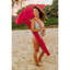 Chaise de plage avec parasol Edwin-76683855
