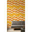 Papier peint texturé aquarelle Mid Century Modern-1026076371