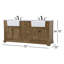 Guri 72" Double Bathroom Vanity Set-1658982557