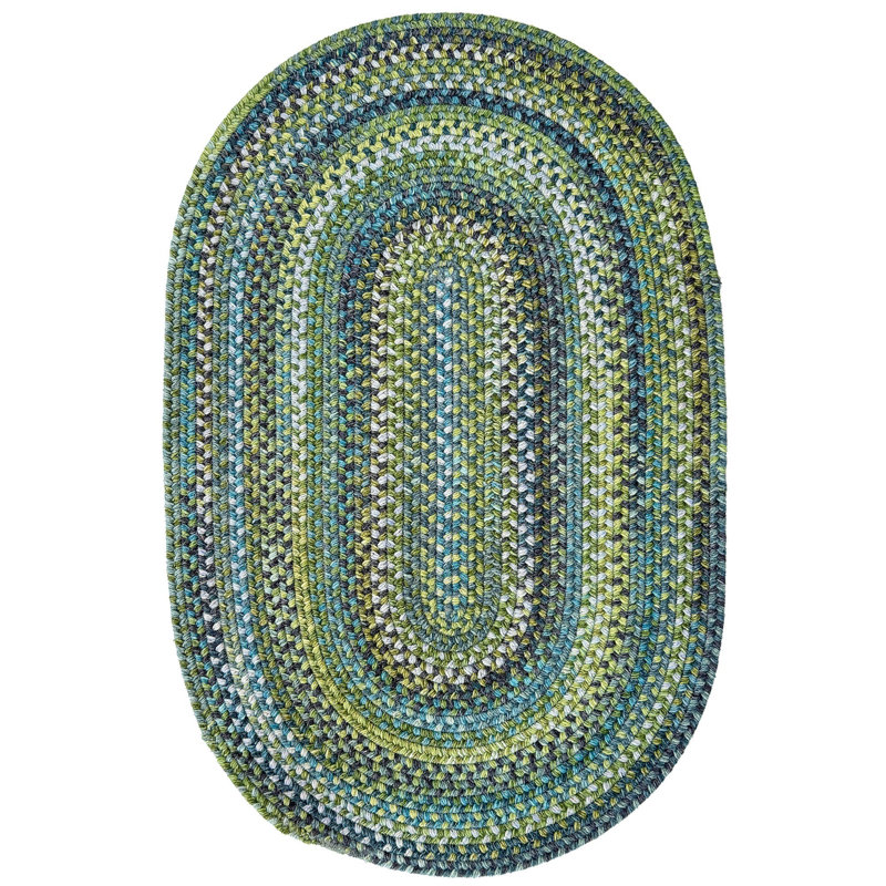 Blue Ridge_Multi Green_0298VS, Oval 1'8" x 2'6"