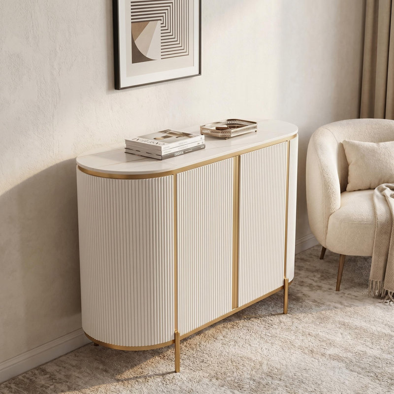 Buffet 47,24 po Modern Light Luxury, White
