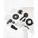 Single-Handle 7-Spray Tub And Shower Faucet Set With Brass Pressure Balance Rough-In Valve Included