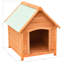 Artin Solid Pine/fir Wood Frame Dog House