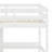 Wood Loft Bed With Built-In Wardrobe, Desk, Storage Shelves And Drawers-180785044