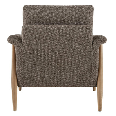 Minetta Accent Chair With Solid Wood Legs
