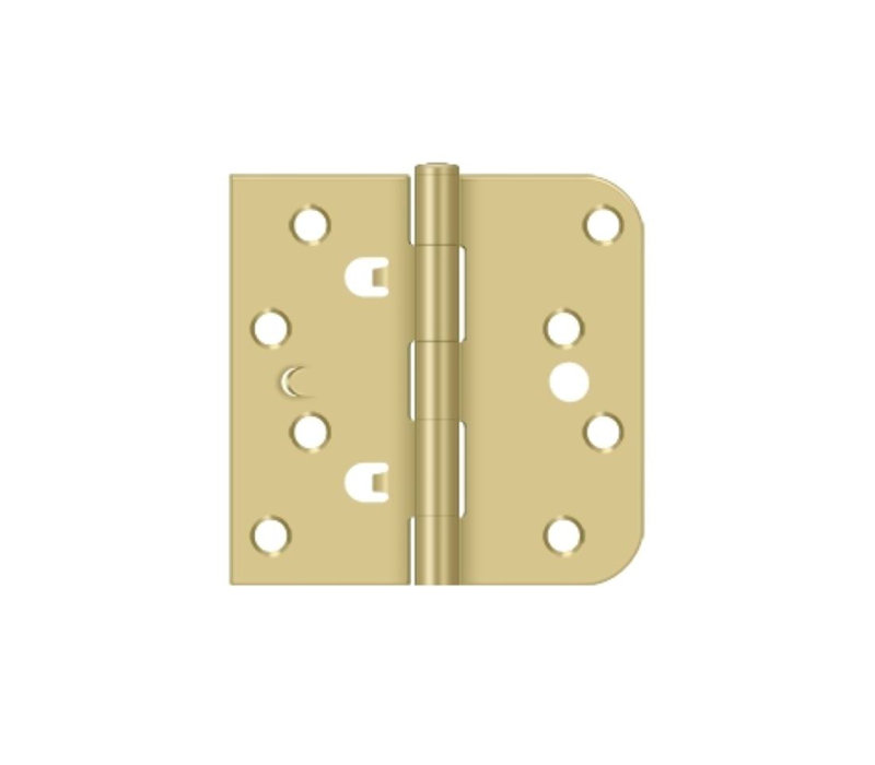 Steel Butt Bearing Hinge, Satin Brass