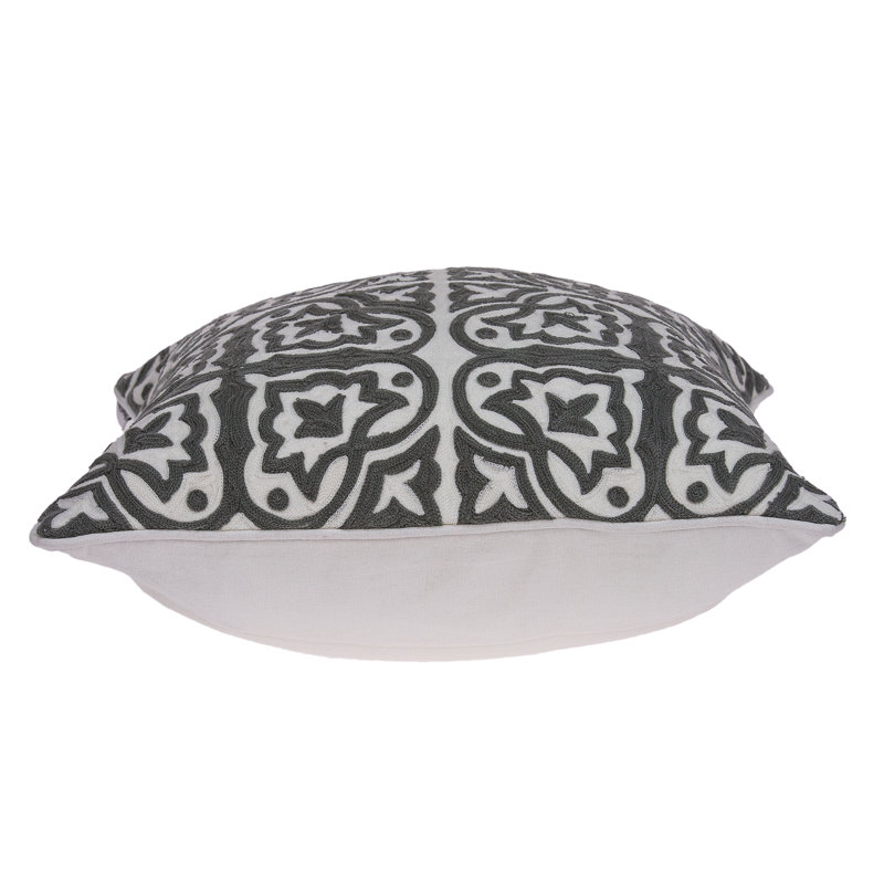 Housse de coussin en coton Lylah