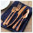 Vitale Bellasera 20-Piece 18/10 Stainless Steel Flatware, Service for 5