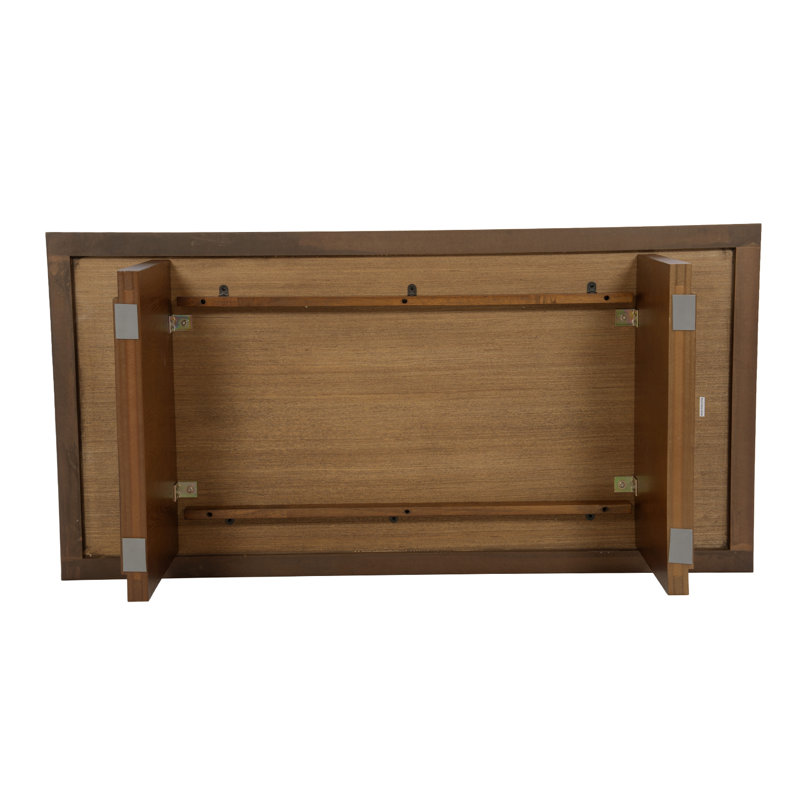 Table basse moderne 3 pièces - Design rectangulaire minimaliste et silhouette peu encombrante - Table de salon facile à assembler