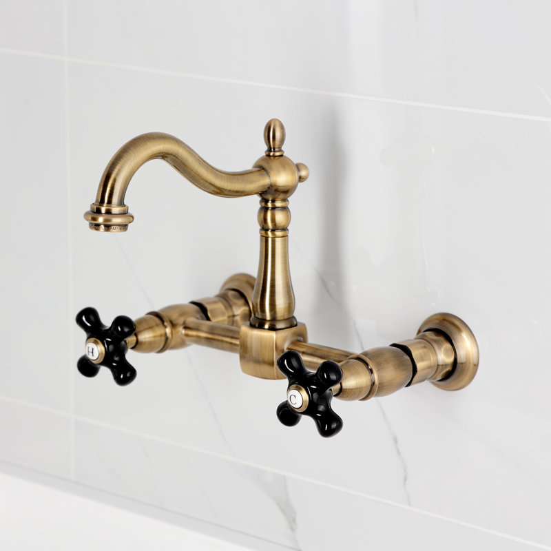 Robinet de pont Duchess, Laiton antique