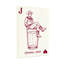 Fashion Cowboy assis sur un verre Highball-672088764