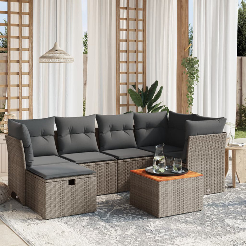 Ensemble de canapé de jardin Vidaxl