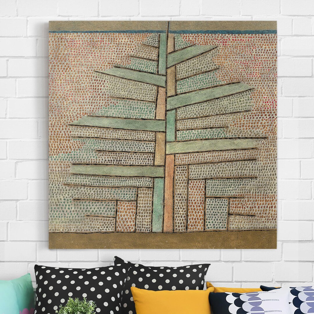 Leinwandbild Pine von Paul Klee