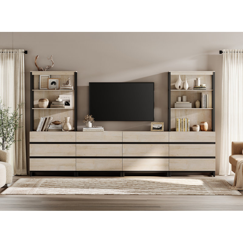 Meuble télé Waite, Beige