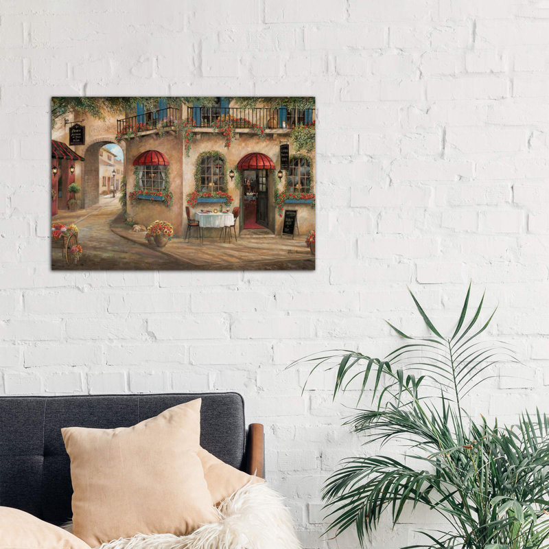 Gino's Pizzaria - Wrapped Canvas Painting, 152.5 cm H x 101.5 cm W