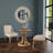 Reinoso Round Glass Top Dining Table