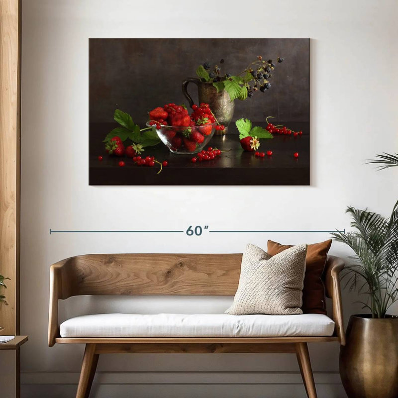 Yarlin Midsummer Berries, 30" H x 45" W