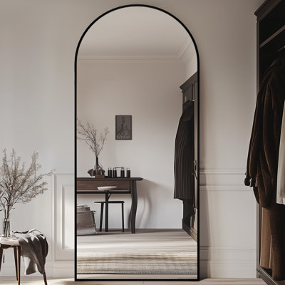 Arched  Metal Oversized Full-Length Mirror