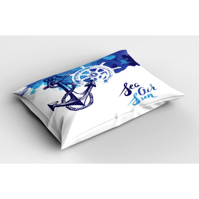 Narwhal Polyester Sham Set