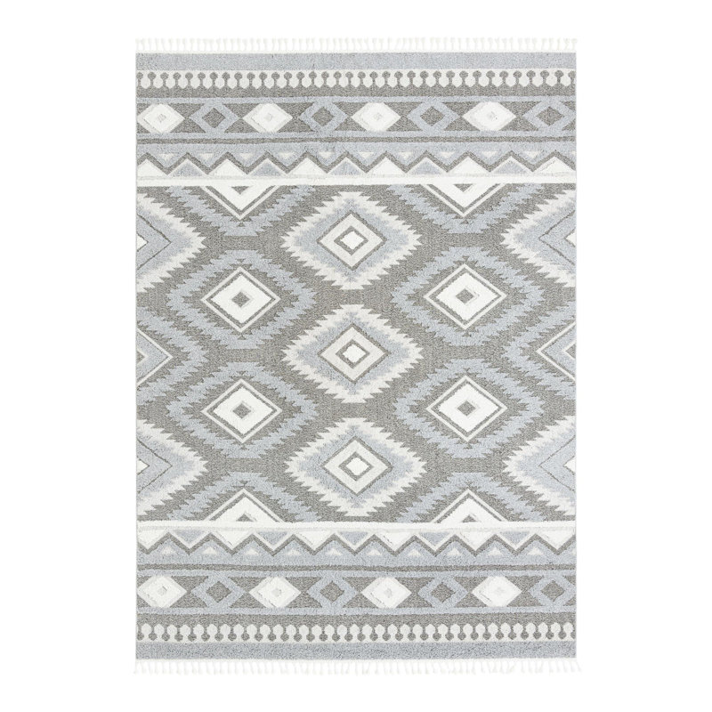 Jerris Geometric Indoor Rug, Rectangle 10' x 14'1"